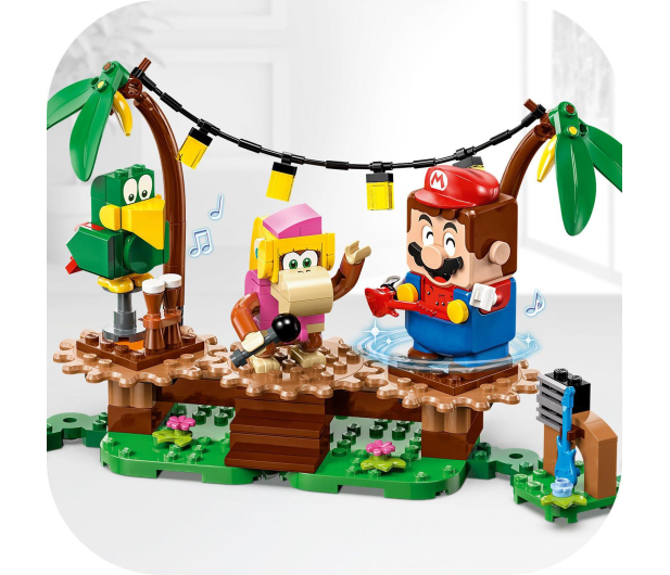 LEGO Super Mario 71421 Dżunglowy koncert Dixie Kong - rozsz. - 1159383 - zdjęcie 8